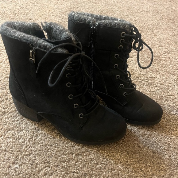 Womens Lace Up Boots White Mountain - Picture 1 of 6